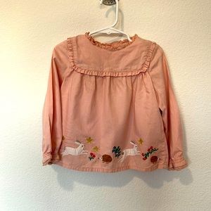 Baby Boden girls blouse size 2-3
